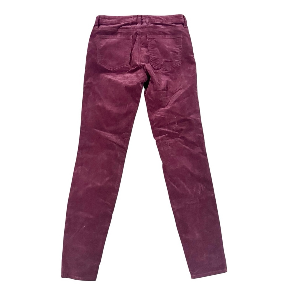 Kut from the Kloth Diana Corduroy Skinny Pants in Plum - 2 - Picture 4 of 7